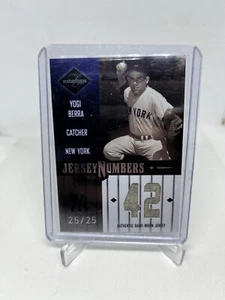 2003 Leaf Limited Yogi Berra Roger Maris Game Worn Jersey & Pants /25 Yankees - Picture 1 of 4