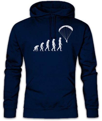 COACH Felpa con cappuccio parapendio Evolution pullover con cappuccio divertente parapendio allenatore aviatore drago