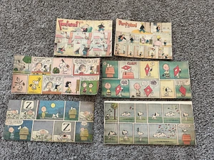 Recorte de tiras cómicas de periódico vintage de la década de 1960 - Peanuts Ferd'nand Steve Canyon - Imagen 1 de 6