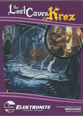 The Lost Caves of Kroz - NIS Cartridge for Original Intellivision Console - Image 1 of 3