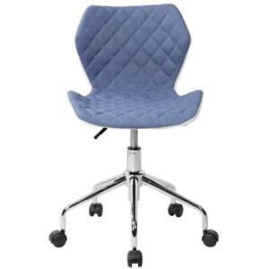 Blue Techni Mobili Adjustable Office Task Chair