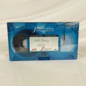 BLANK VHS TAPE Sky Blue Clear Plastic JVC J'Collection EHG T-120 - Picture 1 of 4