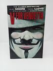 SIGNED V For Vendetta Alan Moore First Edition Fifth Printing 