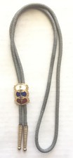 Vintage Independent Order of Odd Fellows FLT Bolo Tie - Fraternity Member