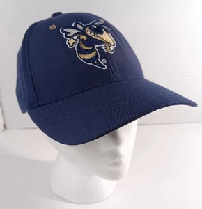 Zephyr Size 7 Georgia Tech Yellow Jackets Fitted Hat Navy Blue NCAA Football - Picture 1 of 9