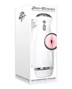 Zero Tolerance The Thrusting Stroker Rechargeable - White - Picture 1 of 5