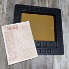 Vintage Challenge Yahtzee Board Game Rolling Tray And 10 Score Sheets Only