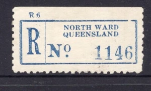 Queensland NORTH WARD registration label - Picture 1 of 1
