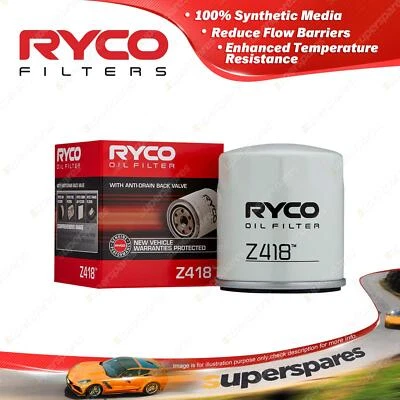 Ryco Oil Filter for Lexus LS400 UCF10R 20 LS430 UCF30 LX470 UZJ100R RX300 MCU10R - image 1 of 2