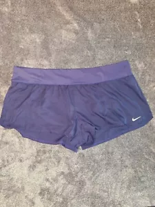 Nike Swim Board Shorts Womans XXL Navy Swim Bottoms Active Athlesier - Picture 1 of 8