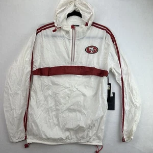 White San Francisco Rain Jacket Size Small New With Tags - Picture 1 of 16