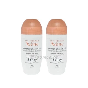Avene Body 24H Roll-On Deodorant 2x50ml Exp.07/2027 - Picture 1 of 1