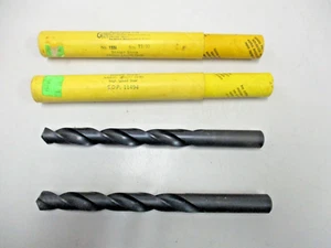 (2) Herramientas de corte Morse EE. UU. 19/32 vástago recto HSS Jobbers longitud broca - Imagen 1 de 7