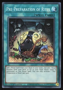 Pre-Preparation of Rites - RA01-EN055 - Super Rare - 1st Edition Yugioh - Picture 1 of 1