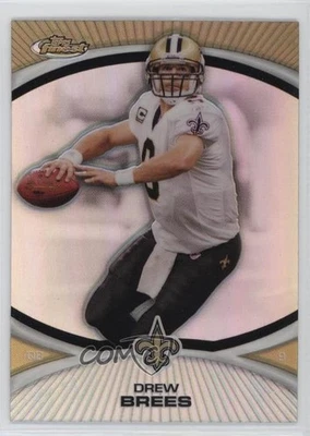 2010 Topps Finest Refractor Drew Brees #50 - Image 1 of 2