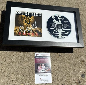 DEXTER HOLLAND SIGNED + FRAMED CD JSA COA Smash - Picture 1 of 3