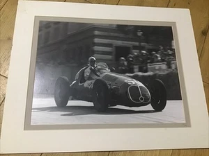 A Graham White Period Photo Of Prince Birabongse In His Maserati At Monaco G 9 - Picture 1 of 5