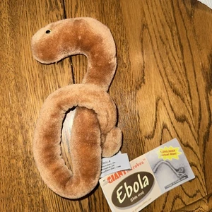 Juguete de peluche de microbios gigantes virus del Ébola biología de enfermedades infecciosas - Imagen 1 de 5