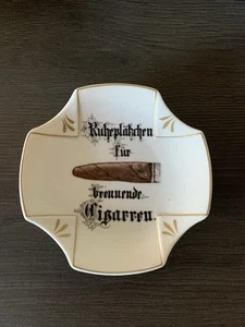Alter Rosenthal Aschenbecher Porzellan Zigarren Ascher Sammlerstück Alt - Bild 1 von 3