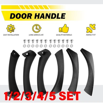 Cubierta interior tirador de manija de panel de puerta para BMW E90 325i 328i 335i 330i 1-5SET Foto 1 de 4