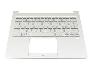 Acer Swift 3 (SF313-52) oryginalna klawiatura z Topcase CH (szwajcaria) srebrna/srebrna - Zdjęcie 1 z 4