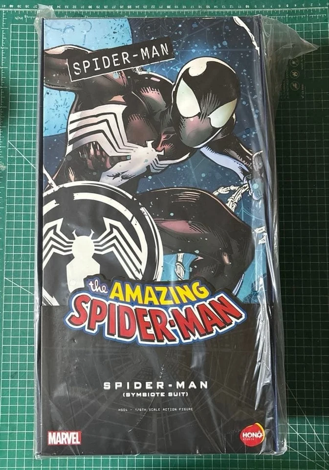 Hot Toys Hono Studio Amazing Spider-Man Symbiote Suit 1/6 Action Figure NEW - Image 1 of 4