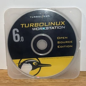 Turbolinux 6.0 Open Source Edition Turbo Linux. Soft Ware Disc CD - Picture 1 of 1
