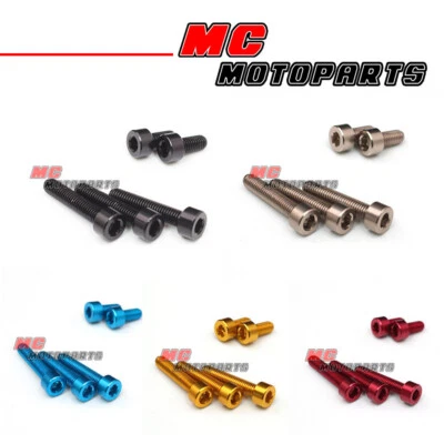 Pernos de tapa de hueco de combustible CNC para Yamaha YZF R1 FZ1 FAZER MT-07 FZ-09 MT-10 Foto 1 de 4