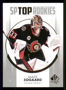 2022-23 SP Authentic Top Rookies #TR25 Mads Sogaard - Picture 1 of 2