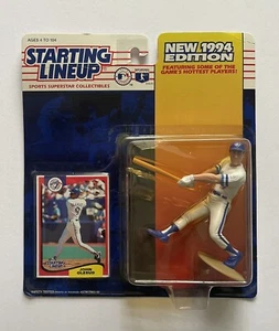 Startaufstellung 1994 John Olerud Toronto Blue Jays Figur & Baseballkarte MOC - Bild 1 von 3