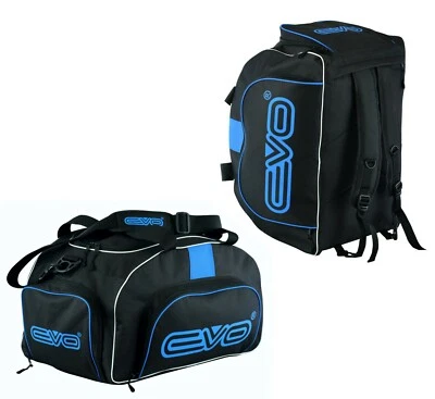 EVO Sports Kit Bag Backpack Holdall Duffle Travel Shoulder Gym Gear Fitness UFC - Image 1 of 4