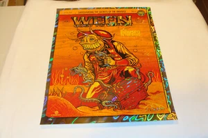 2017 RARE ZOLTRON WEEN LAVA FOIL POSTER LTD TO 25 DENVER OGDEN THEATER - Picture 1 of 9