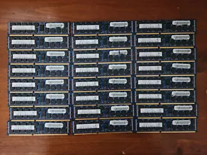 192GB (24X8GB) HYNIX PC3-8500R DDR3-1066 REG ECC SERVER MEMORY HMT31GR7CFR4C-PB - Picture 1 of 2