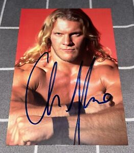 CHRIS JERICHO SIGNED 1998 PANINI WCW NWO CARD #85 WRESTLING WWE WWF AUTOGRAPH