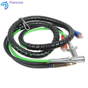 Remolque semirremolque cable eléctrico de 7 vías envoltura manguera ABS y línea de aire 3 en 1 12 ft - Imagen 1 de 9