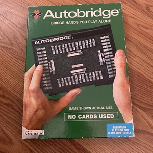 Vintage Grimaud Autobridge Bridge Hands You Play Alone Game - Picture 1 of 2