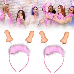 1~20X Novelty Bride To Be Willy Penis Shaped Headband Head Bopper hen Party Tool - Picture 1 of 18