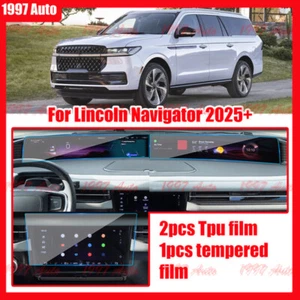 48"+11.1" Touch Screen Protector TPU Tempered Film For Lincoln Navigator 2025 - Foto 1 di 5