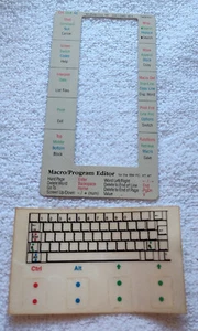 Function Keys Overlay & Color Stickers 4 Word Perfect Macro/Program Editor 1987 - Picture 1 of 5