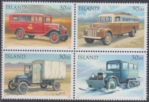 Camiones de correo diferentes ICELAND Sc # 759aCPL sin montar o nunca montado - Imagen 1 de 1