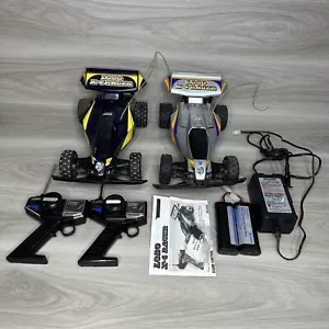 (2) Sears Nikko Lobo X4 Racers RC Car-Works! With Transmitters, Batteries, More - Picture 1 of 18