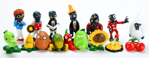 16x Plants Vs Zombies Series Game Different Role Figure Toy Dolls Gift Set Cover