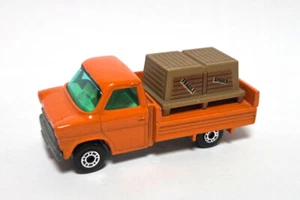 gebraucht! Matchbox No.66 Ford Transit Pritsche mit Ladegut orange 1977 - Bild 1 von 2