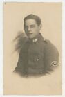 Freikorps Portrait mit Kragenabzeichen und MG Abzeichen 1917 - 1919