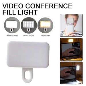 Selfie Light Clip-on LED Light For Phone Laptop Tablet Light Computer Phone I3X4 - Zdjęcie 1 z 10
