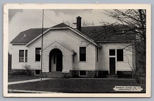 Escuela Distrital No. 17 postal del condado de Wyoming de Cowlesville NY I5 - Imagen 1 de 3