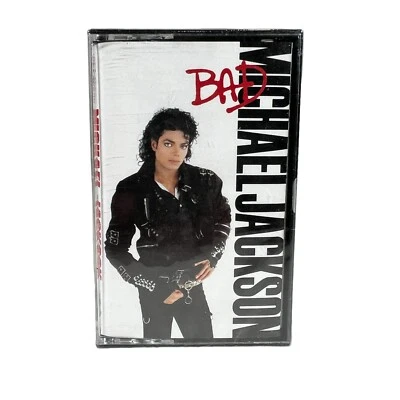 Michael Jackson BAD The Way You Make Me Feel 40600 Cassette US 1987 NEW Sealed - Image 1 of 4