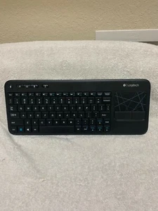 Logitech K400R Wireless Touch Keyboard with Touchpad Black - No Receiver/Adapter - Picture 1 of 1