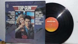 SOUNDTRACK TOP GUN - LP "TOP GUN 1986" ORIGEN BOLIVIA !!! MEGA RARO - Picture 1 of 6
