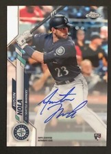 Austin Nola 2020 Topps Chrome ON-CARD AUTO RC Seattle Mariners San Diego Padres